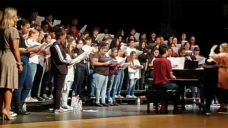 Ramblewood Middle School Band and Chorus Camp
