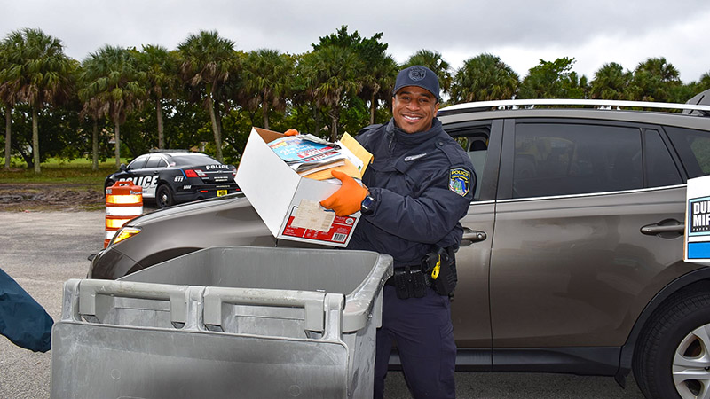 Secure Your Identity at the Coral Springs Police Department's Touchless Shred-A-Thon