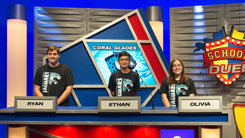 Battle of the Brains: Coral Glades Competes on Episode of School Duel