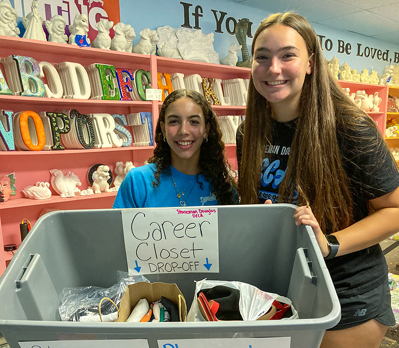 Marjory Stoneman Douglas DECA Juniors Launch Career Closet Initiative to Empower Students in Need