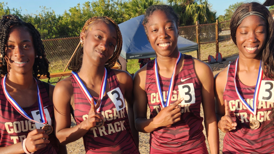 Coconut Creek and Monarch Track and Field Compete in 1st Meet