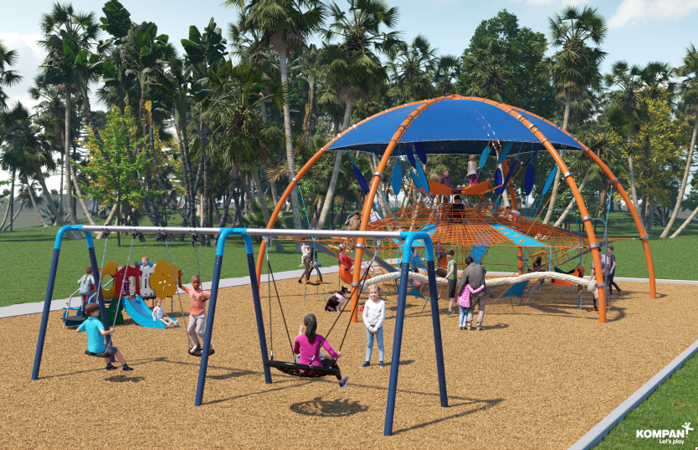 New Playground at Riverside Park Tentatively Set To Open In Fall 2023