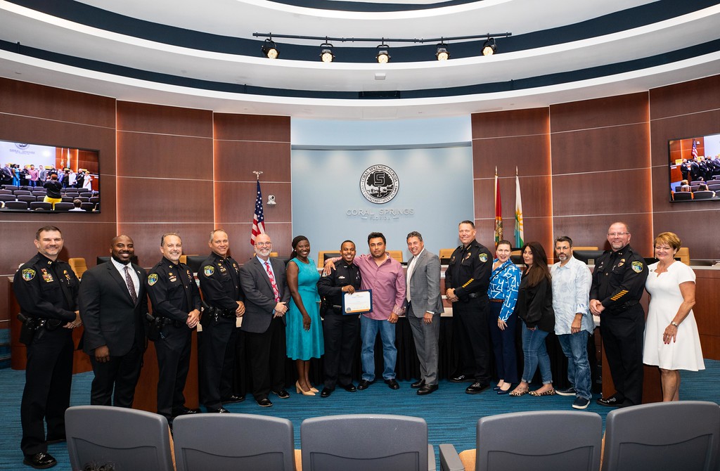 Heroic Officer's Quick Actions Prevent Tragedy, and Save a Life