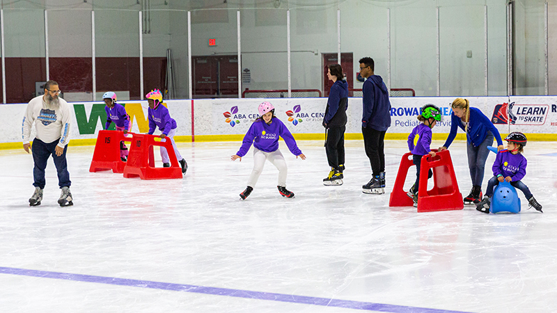 Kids Battling Cancer Embrace N.I.C.K.'s 'Learn to Skate' Program in Coral Springs