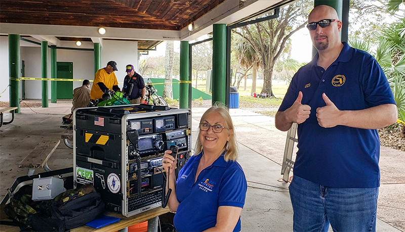 Gold Coast Amateur Radio Association of Margate Hosts ARRL Field Day