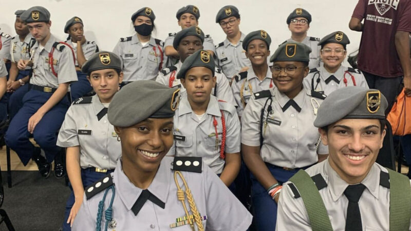 Coral Glades JROTC and Swim Team Prepares for 2023-24 Season