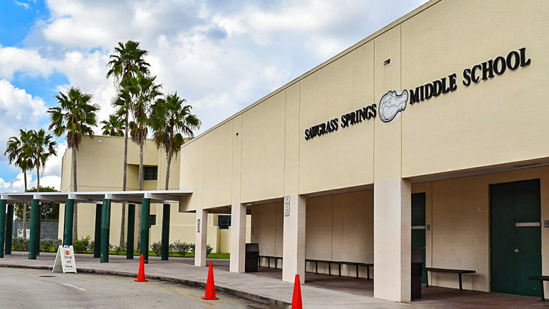 Sawgrass Springs Middle School Welcomes Students with Gator Camp Aug 17