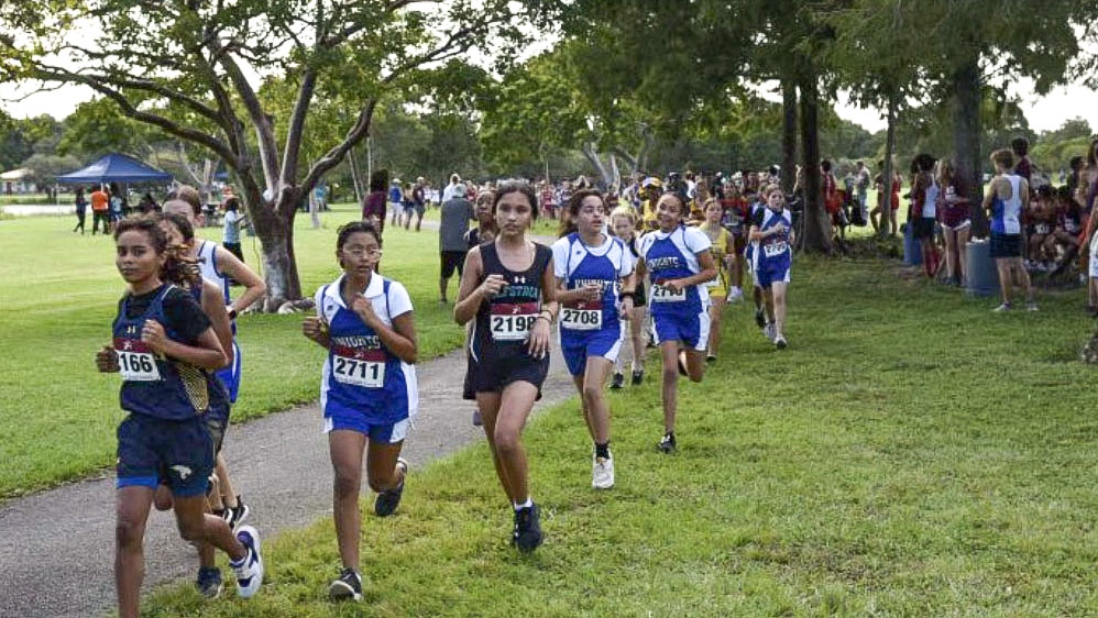 Renaissance Charter School at University Cross Country Teams Competes at Tradewinds Park