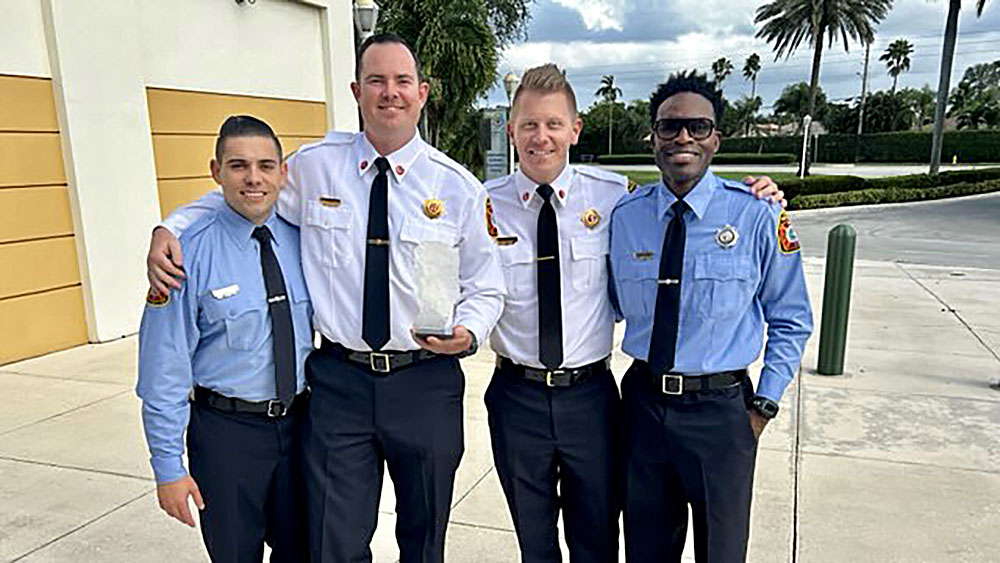 Tamarac Fire Rescue Team Takes 1st Place in International Tournament