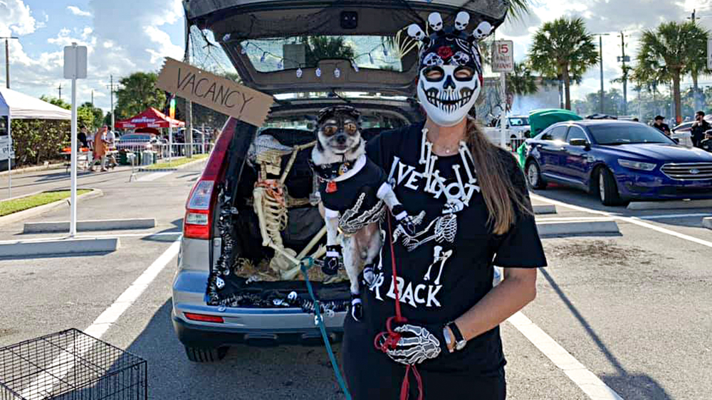 The City of Margate Holds Halloween Candy at the Annual Trunk or Treat Event
