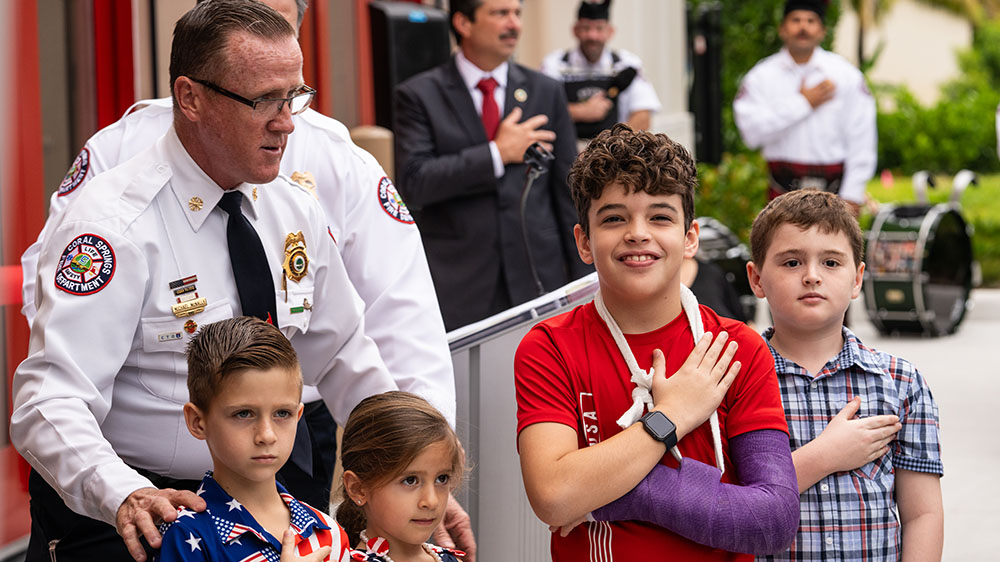 Coral Springs Celebrates the Grand Opening of Fire Station 64 with Ribbon-Cutting Event