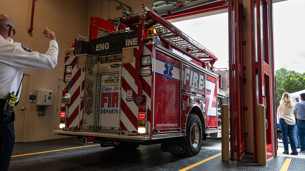 Coral Springs Celebrates the Grand Opening of Fire Station 64 with Ribbon-Cutting Event