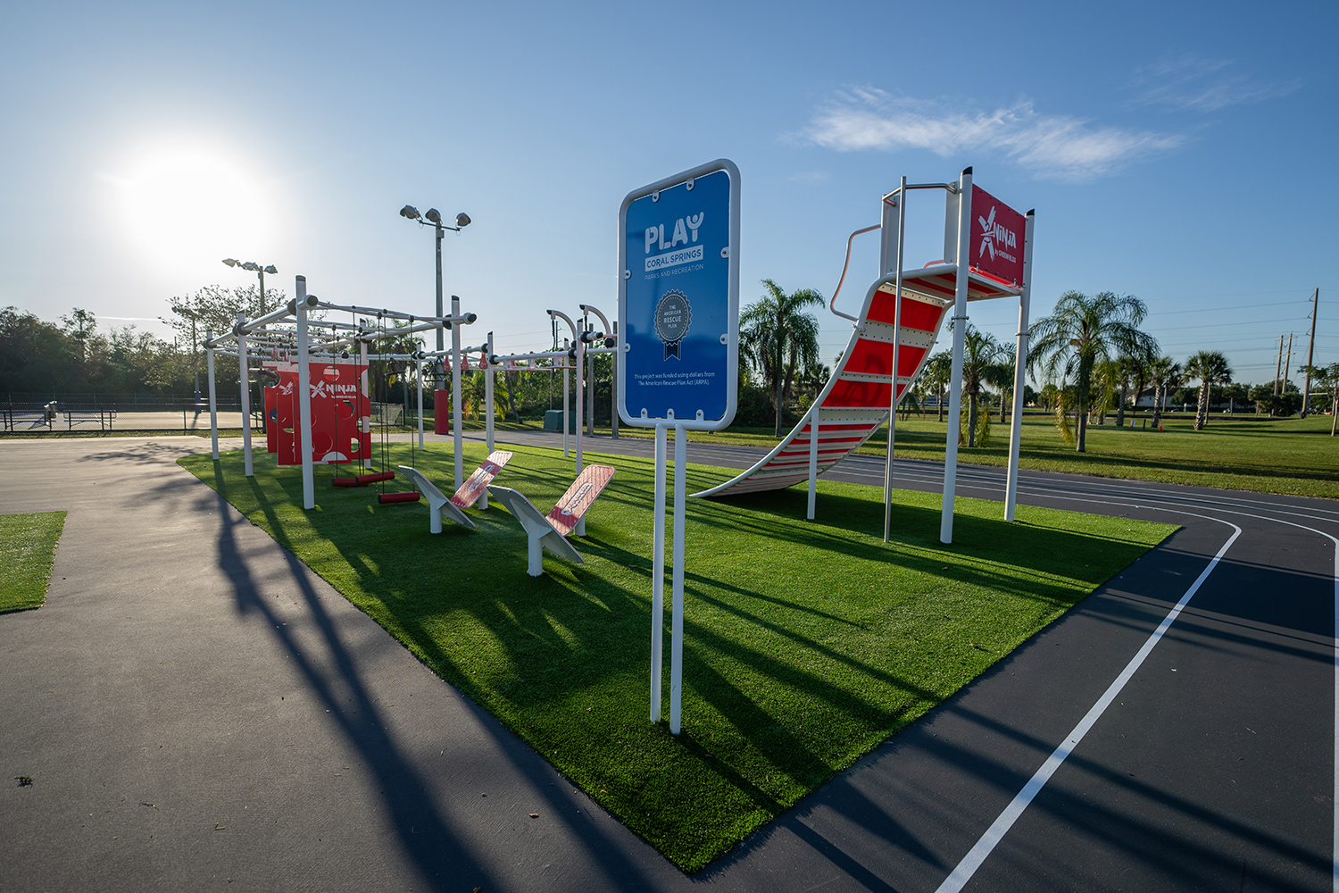 Improved Fitness Area Opens at Riverside Park