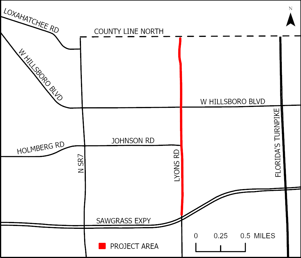 Coconut Creek's Lyons Road Project Promises Easier and Safer Access for Pedestrians and Bikers