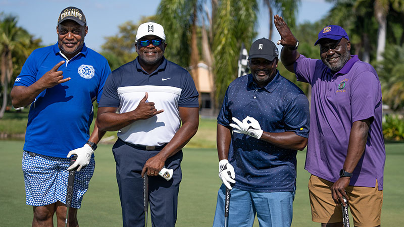 MLK Jr. 'Golfing for the King' Tournament takes place at the Country Club of Coral Springs.