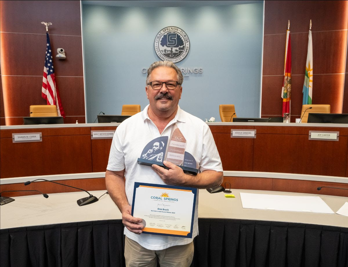 Kilwins Coral Springs Owner Dan Bruck Honored With MLK Monument Award
