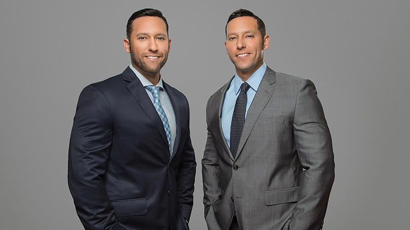 Twins Theodore and Russell Berman of the Berman Law Firm.