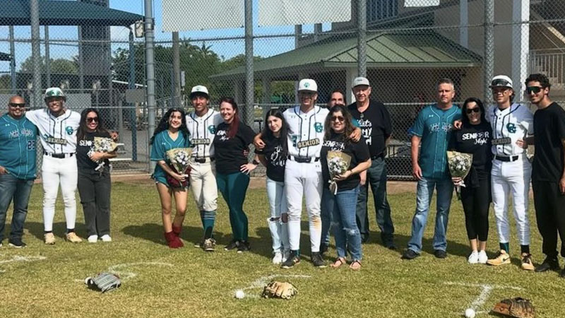 Baseball and Softball Update: Senior Night, Commit and a No Hitter
