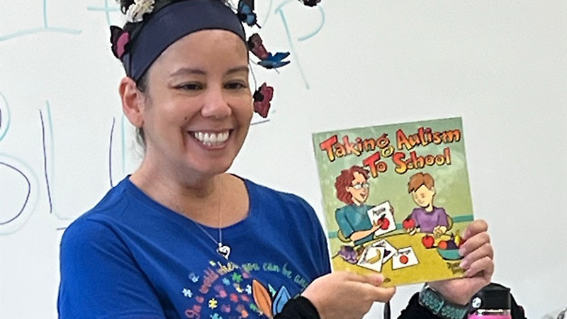 Liberty Elementary Champions Autism Acceptance with Special 'Light It Up Blue' Event