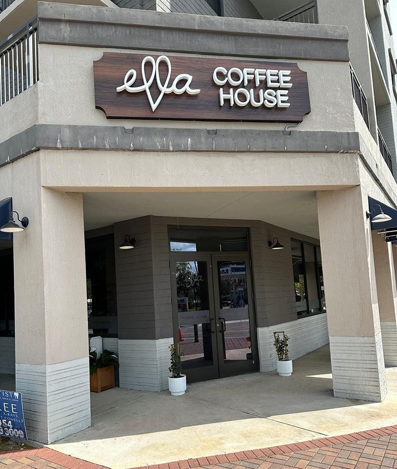 Tentative Opening Date Set for Ella Coffee House in Coral Springs