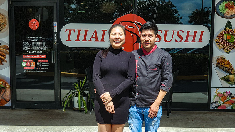 Nakama Sushi Thai Celebrates Grand Opening in Margate