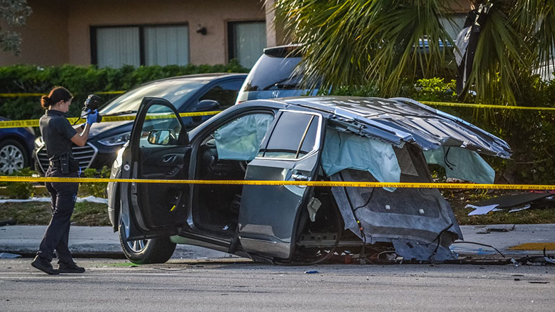 Child Airlifted and 4 Others Injured in Coral Springs Crash