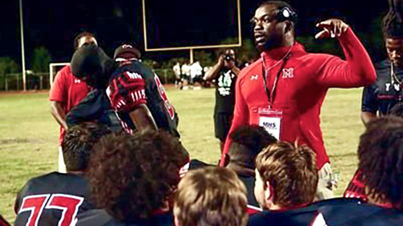 Monarch's Calvin Davis Awarded Broward County Football Coach of the Year