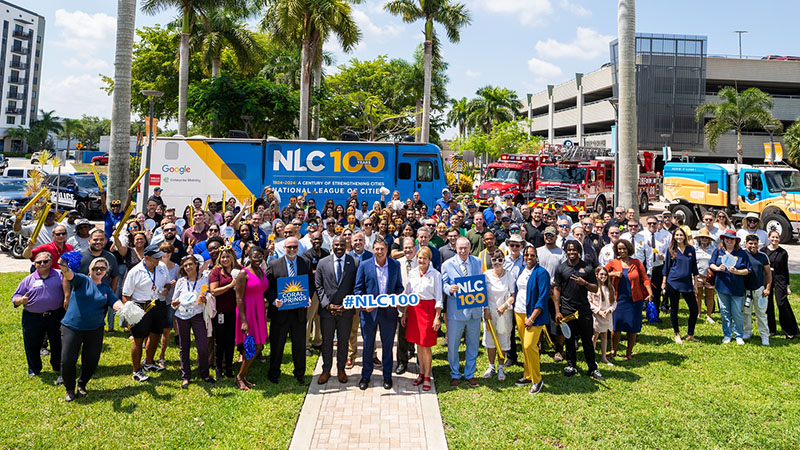 National League of Cities Centennial Roadshow Celebrates Coral Springs