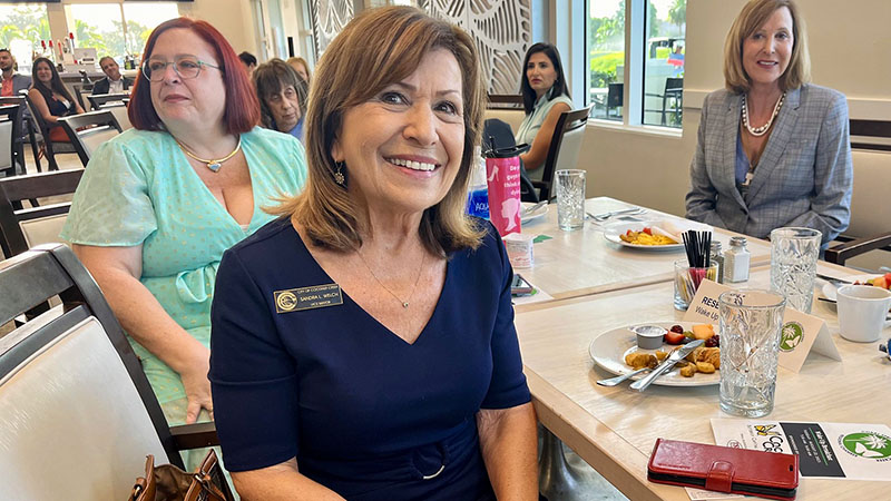 Democratic Club Meeting Features Coconut Creek Mayor Sandra Welch