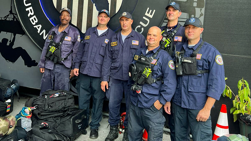 Coral Springs-Parkland Firefighters on Rescue Mission to Help Hurricane Milton Survivors