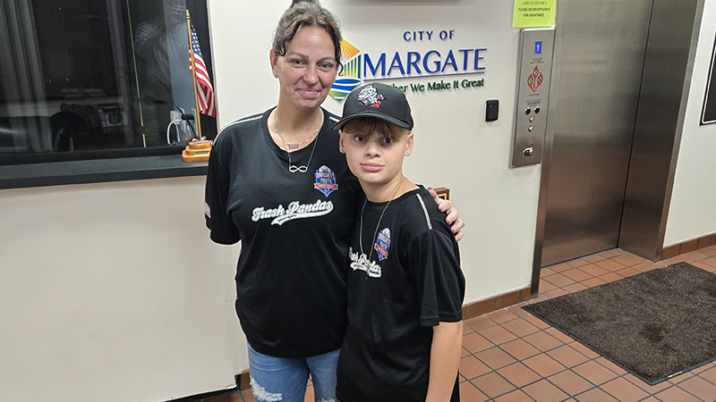 City of Margate Recognizes Kayden DeCuba as Athlete of the Month