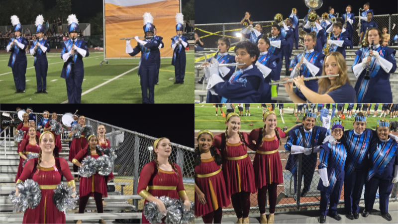 The Coral Springs Charter marching band celebrated earning straight superior ratings at the Florida Bandmasters Association Marching Music Performance Assessment