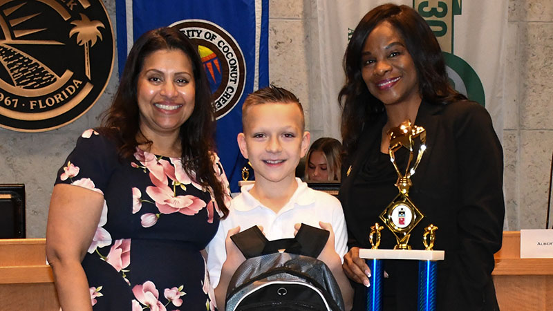 Coconut Creek Police Honor Students and Teacher for Compassionate Acts and Outstanding Achievements