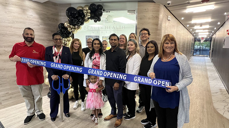 Beauty Health MedSpa Celebrates Grand Opening with Ribbon-Cutting Ceremony, Showcasing Anti-Aging and Beauty Services