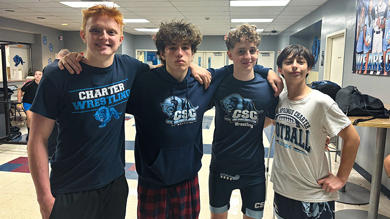 Coral Springs Charter Wrestling Hosts 1st Tournament