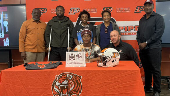 Piper High School Defensive Back Alex Gammage Signs With Alabama A&M