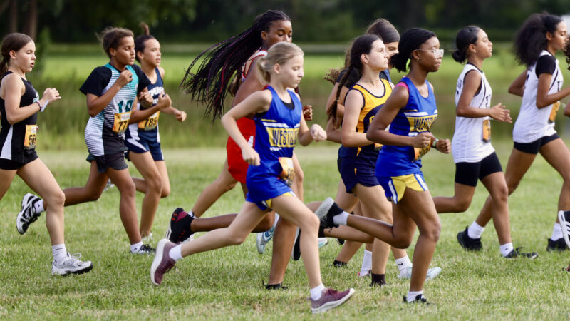 Sunrise Middle School Cross Country Competes in MSAA Championship